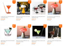 INS Colorful Glass Dessert Bowl Large Capacity Ice Cream Fruits Pudding Bowl Decorative Soup Salad Cake Bowl Party Bar Tableware