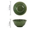 French Baroque Relief Ceramic Plates and Bowls Palace Style Vintage Home Dinner Plates Noodle Bowl Hotel Tableware Kitchen Items