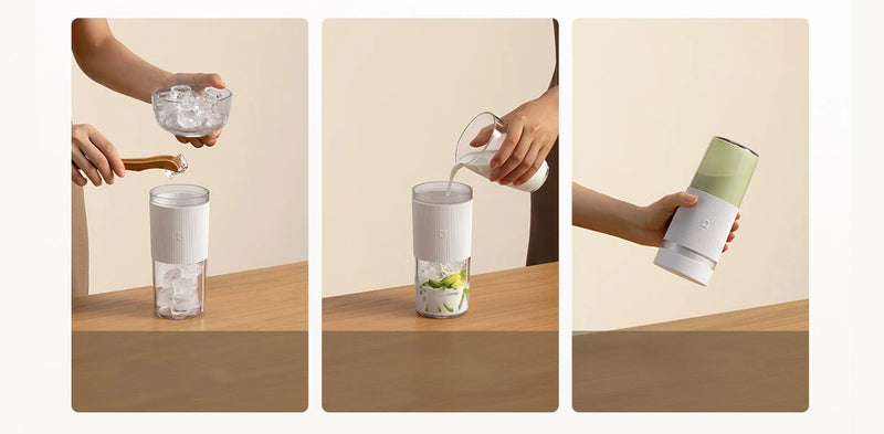 XIAOMI MIJIA Portable Blender 2,40S Quickly Squeeze Juice,19500 rpm,300ML Capacity Mixer Juicer Machine,PCTG Cup Body Blenders