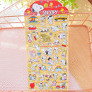 Snoopy Cartoon Anime Stickers Graffiti Decals Laptop Phone Guitar Luggage Waterproof Bronzing Hand Tent Stickers Kawaii Kid Toy