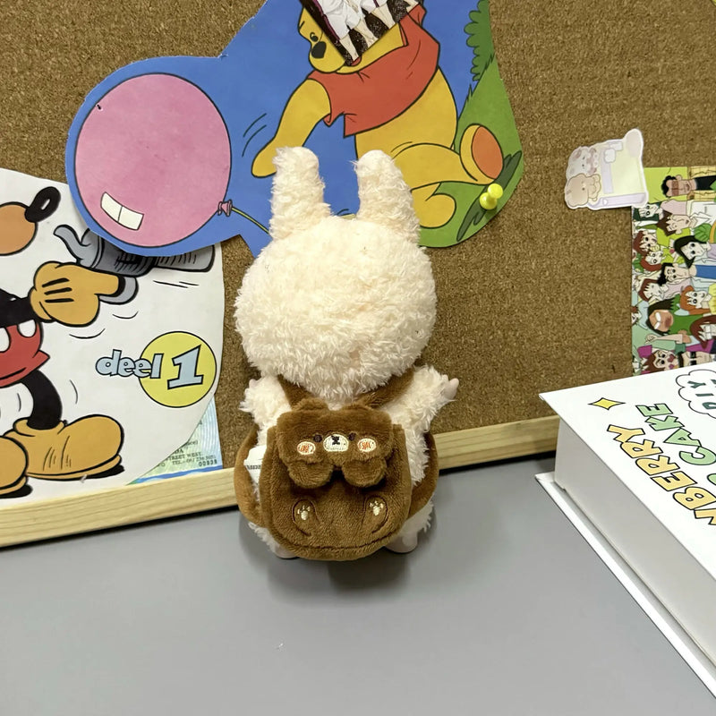 Animal Style 17Cm Labubu Backpack Hand-made Clothes Matching Doll Backpack Multiple Styles Replacement Doll Clothing Accessories