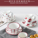 250ML  Korean Style Coffee Cup Tea Cup Creative Mug Ceramic Milk Cups Porcelain Coffee Cups Wholesale Ceramic Cups Birthday Gift