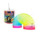 Color Rainbow Circle Funny Magic Toys Early Development Educational Folding Plastic Spring Coil Children's Creative Magical Toys