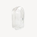 For Labubu v1 v2 / Liila cat Protective Bag Thick Silicone Case PVC Transparent Doll Dustproof Box with Keychain and balls