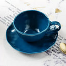 Phnom Penh Ceramic Coffee Cup and Saucer Set Afternoon Tea Cups Breakfast Cups Couple's Water Glasses Milk Tea Cup Milk Mug