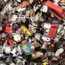 Snoopy Cartoon Anime Character Cute Children Acrylic Double-sided Resin Ornament DIY Hairpin Jewelry Crafts Decoration Patch New