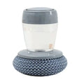 1pc Portable Kitchen Soap Dispensing Dishwashing Tool Brush Easy Use Scrubber Wash Clean Tool Kitchen Cleaning Tool