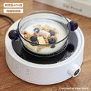 INS Colorful Glass Dessert Bowl Large Capacity Ice Cream Fruits Pudding Bowl Decorative Soup Salad Cake Bowl Party Bar Tableware