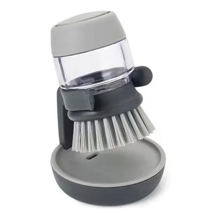 Dishwashing Brush Soap Dispenser Household Kitchen Cleaning Brush With Holder Hot Sale
