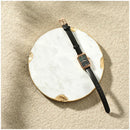 European Natural Marble Golden Stroke Cake Trays Decorative Modern Jewelry Cosmetic Storage Tray Dessert Plate Coffee Coaster