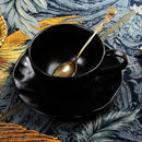 Phnom Penh Ceramic Coffee Cup and Saucer Set Afternoon Tea Cups Breakfast Cups Couple's Water Glasses Milk Tea Cup Milk Mug