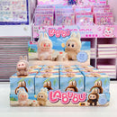 New Labubu Mystery Box Cartoon Flocking Hand-Made Blind Box High-Value Mini Cute Doll Desktop Ornaments Model Children Gifts