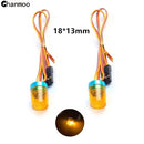 Multi-function Flashing Rotating LED Light Bar Alarming Lamp for 1/14 Tamiya 1/10 RC Crawler Car Engineering Truck Upgrade Parts