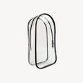 For Labubu v1 v2 / Liila cat Protective Bag Thick Silicone Case PVC Transparent Doll Dustproof Box with Keychain and balls