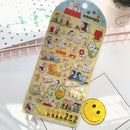 Snoopy Cartoon Anime Stickers Graffiti Decals Laptop Phone Guitar Luggage Waterproof Bronzing Hand Tent Stickers Kawaii Kid Toy