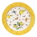Assiette Questeak en céramique à motif de citron européen, bol, fruits, bonbons, Dim Sum, cuisine occidentale, plats