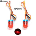 Multi-function Flashing Rotating LED Light Bar Alarming Lamp for 1/14 Tamiya 1/10 RC Crawler Car Engineering Truck Upgrade Parts