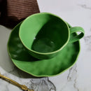 Phnom Penh Ceramic Coffee Cup and Saucer Set Afternoon Tea Cups Breakfast Cups Couple's Water Glasses Milk Tea Cup Milk Mug