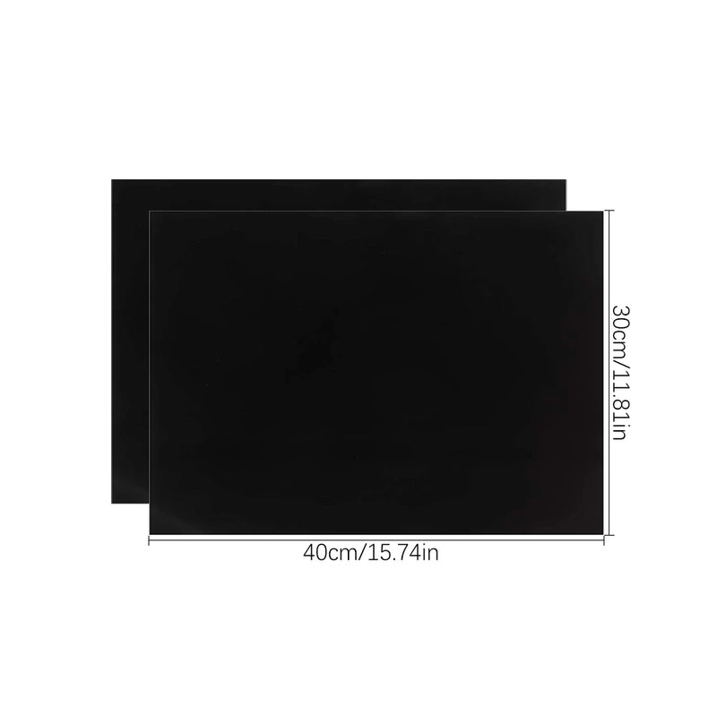 Oven Liners for Bottom of Electric Gas Oven Reusable Non-Stick Teflon Protector Mat Heat Resistant Grill Mats