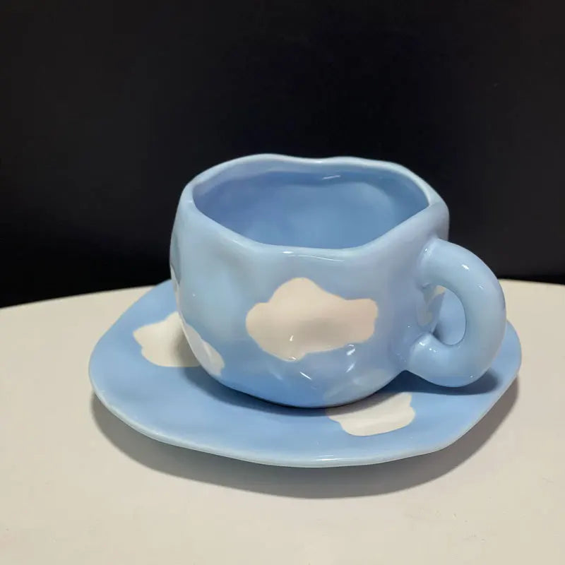 Caneca de Cerâmica Estilo Coreano – Elegância e Delicadeza no Seu Dia a Dia