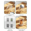 Double Layer Creativity Freezing Beer Mug Sandwich Liquid Refrigerator Frozen Cup Cold Drink Chilled Cups Kitchen Bar Drinkware